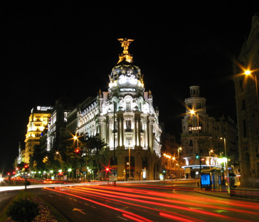 Ночная экскурсия по Мадриду