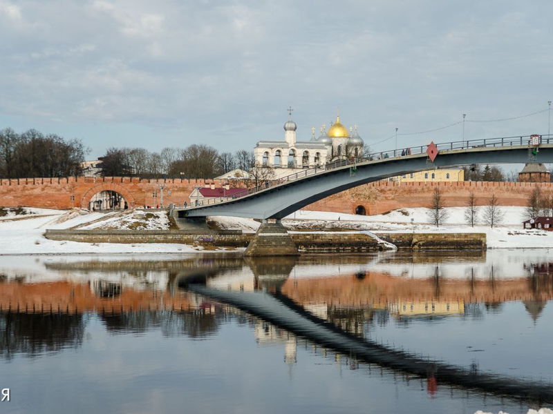Зимние истории Новгородского кремля - экскурсия в Великий Новгород, Россия