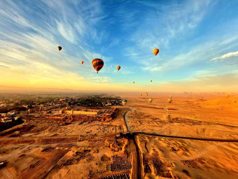 Полет на воздушном шаре в Луксоре - фото 3
