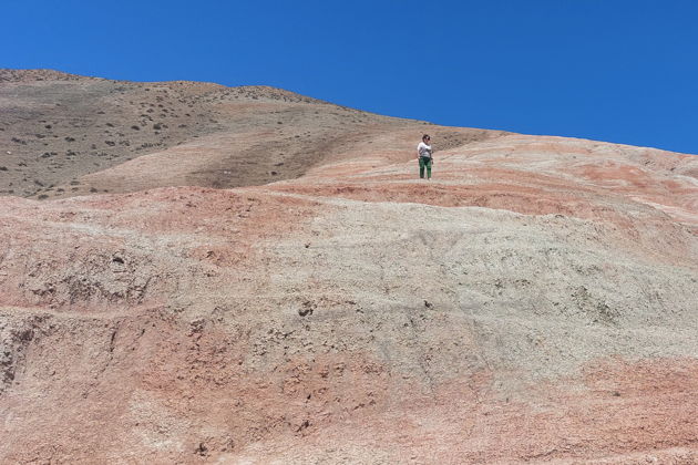 Виды Агатовые, Розовые или просто цветные горы Хызы. 