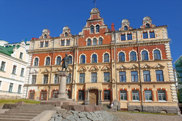 Виды Средневековый Выборг