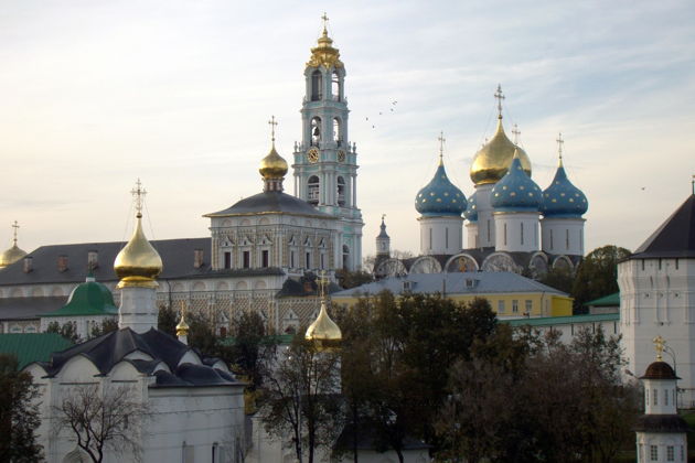 Главное изображение экскурсии - Троице-Сергиева Лавра - главный монастырь на Руси 