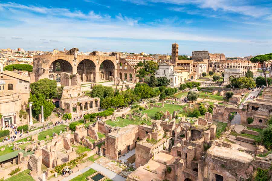 From Rome: Palatine Hill, Colosseum and Roman Forum Guided Tour - photo 6