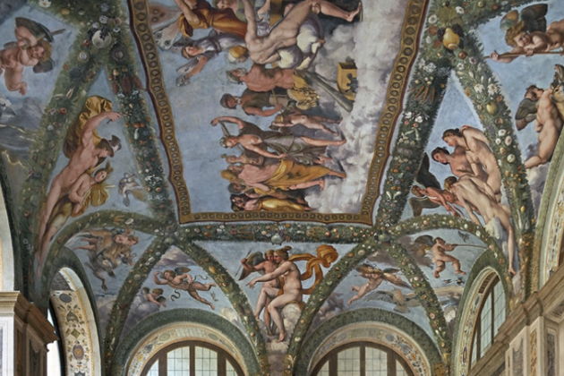 Виды Тайны квартала Трастевере.  Рафаэль-шикарные  фрески. Подземный Рим.