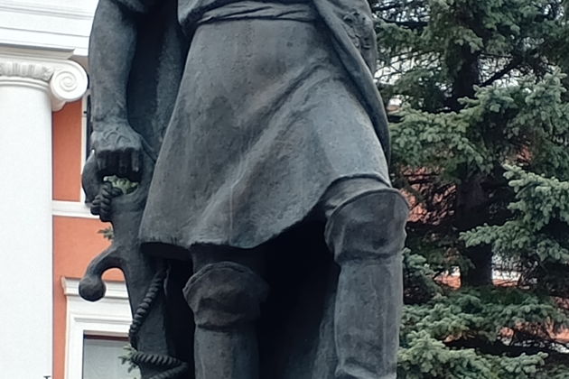 В центре Калининграда-Кенигсберга.