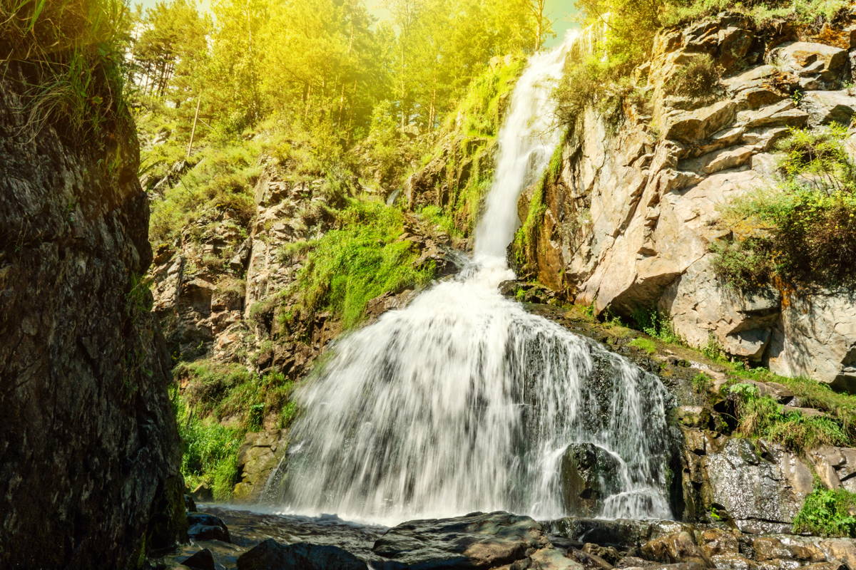 Камышлинский водопад