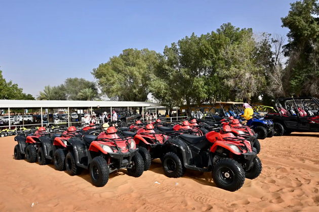 За адреналином: катание на квадроциклах в пустыне Лах Баб (без трансфера)