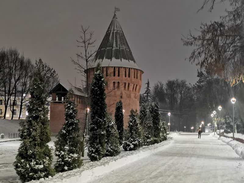 Вечерняя прогулка по новогоднему Смоленску - фото 3