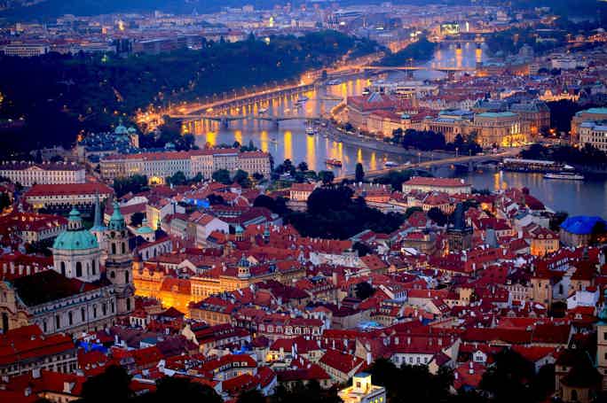 Вечерняя Прага без туристического водоворота