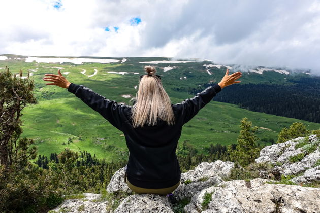 Плато Лаго-Наки и горные панорамы Адыгеи