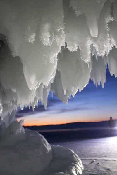 Самый красивый лёд на Байкале из Иркутска - фото 4