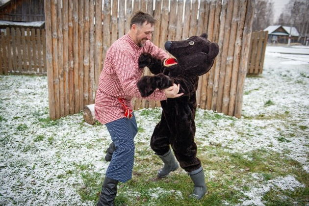 Озеро Светлояр на Масленицу - гуляния по-китежски