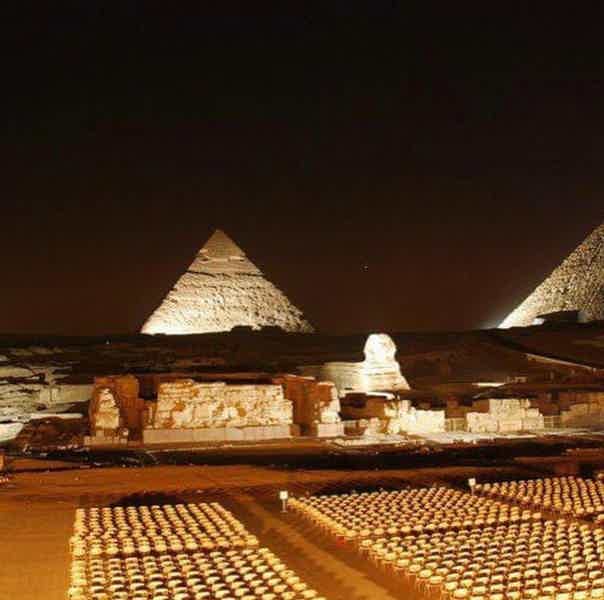 Шоу «Звук и свет» на пирамидах Гизы: входной билет и трансфер - фото 3