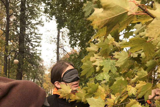 Виды Свидание на ощупь. Прогулка по Питеру с завязанными глазами.