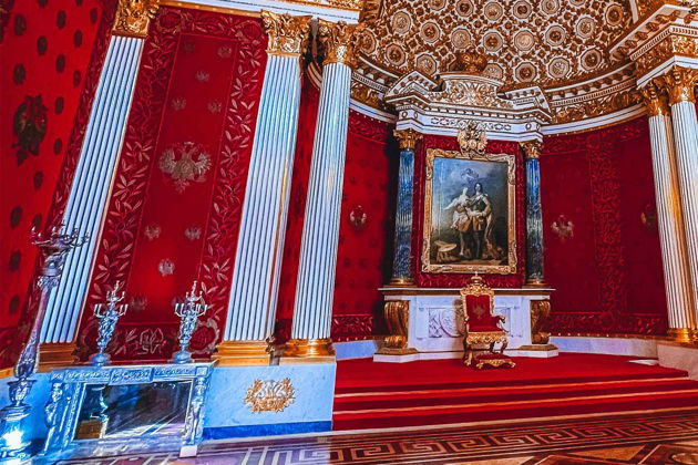 Виды Эрмитаж, парадный Петербург