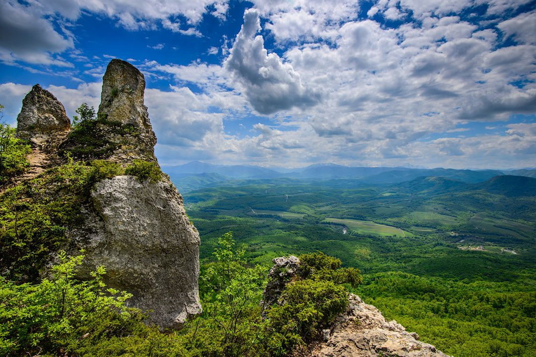 Лаго-Наки: на хребет Уна-Коз к скале Чёртов палец — фото 2