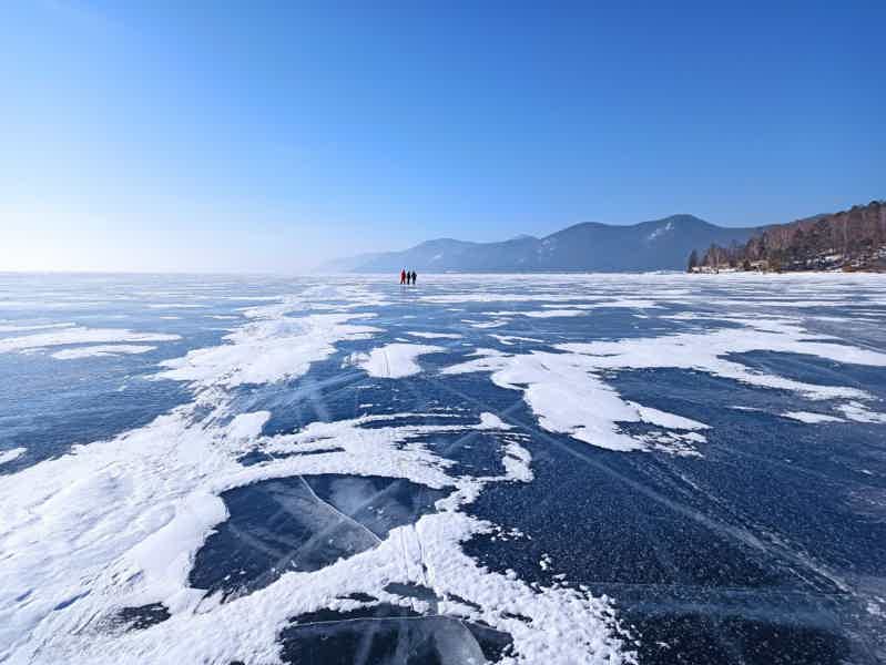 Ледяные узоры Байкала - фото 1
