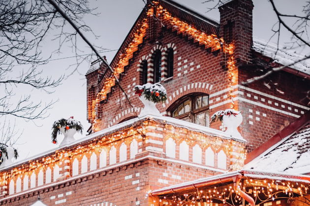 Виды Новогодняя сказка янтарного края: Калининград и Зеленоградск