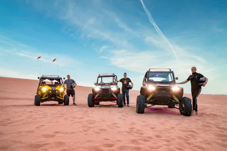 Riding quad bikes or buggies in the open in the desert Lah Bab - photo 1
