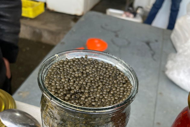 Виды Розовое озеро, Марсианские горы, Гора Бешбармаг, Чай с местными сладостями, Дегустация черной икры, Обед в Рыбном ресторане!!!