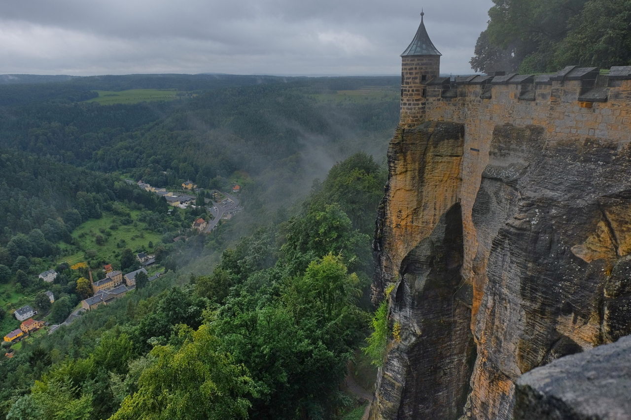 Саксонская Швейцария и крепость Кёнигштайн