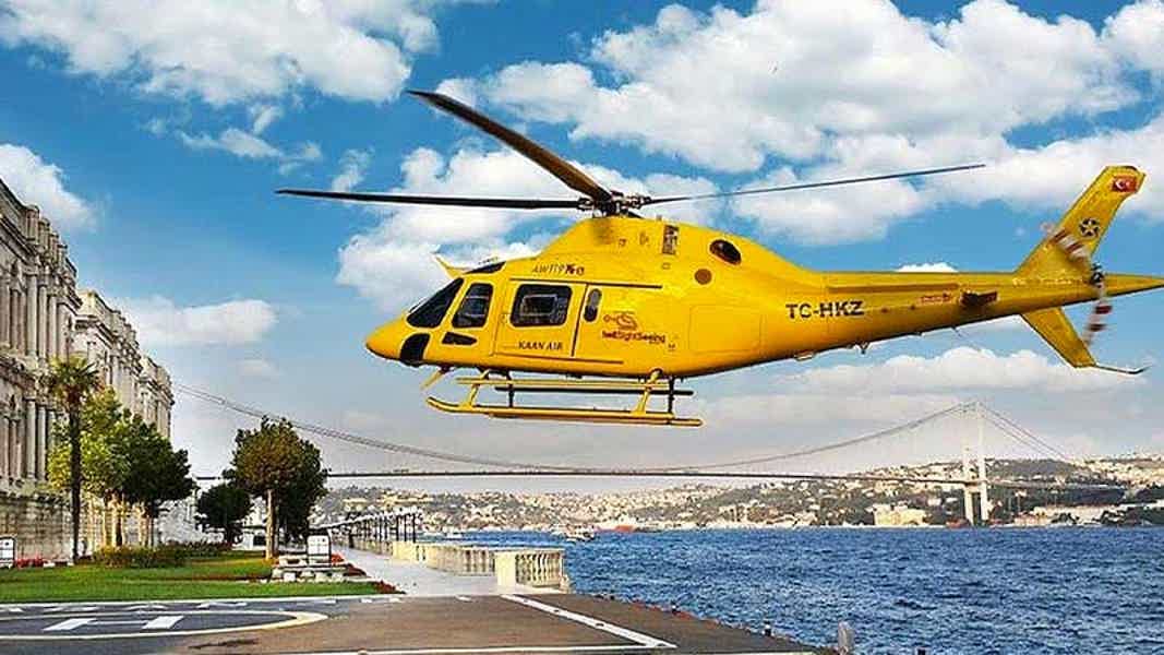 Индивидуальный полет на вертолете над Стамбулом - Helicopter Tour İstanbul - фото 3