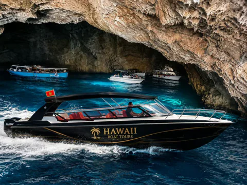 Full Tour to Blue Cave Swim & Kotor Bay & War tunnels