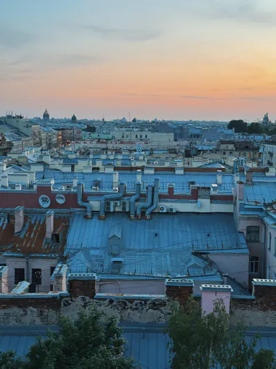 На крышу Петербурга