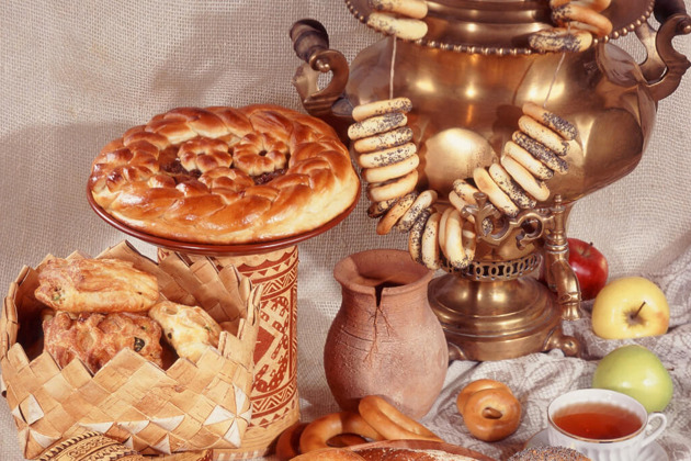 Лекция на казачьей кухне "Традиции чаепития на Дону" и чай с пирогами в Старочеркасской