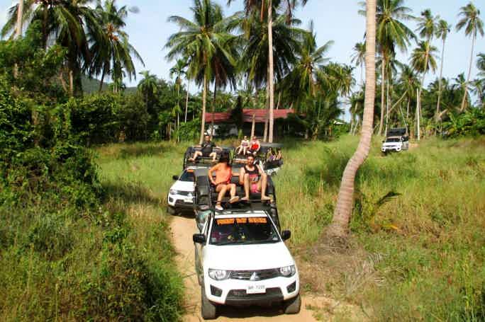 Jungle Jeep safari tour around Koh Samui