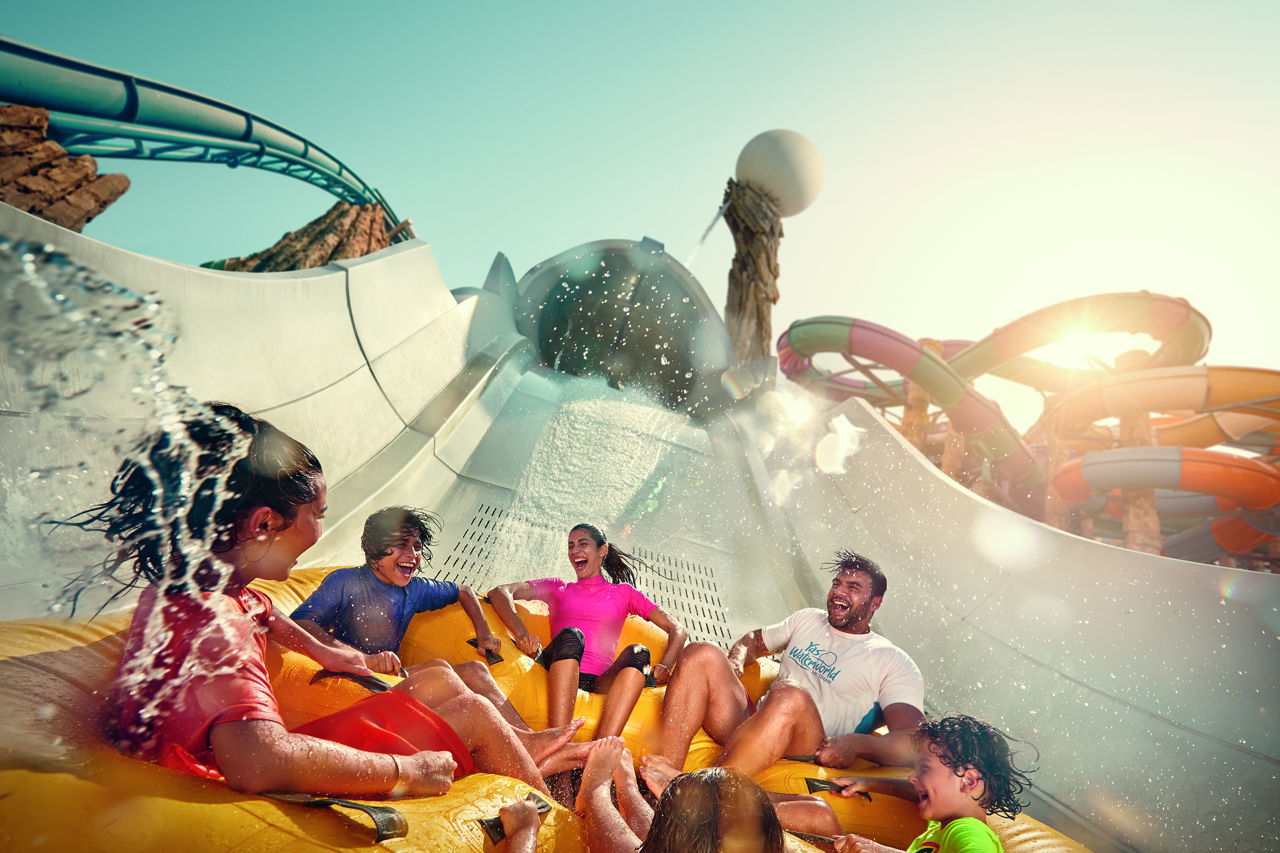 Арабская сказка: аквапарк Yas Waterworld в Абу-Даби