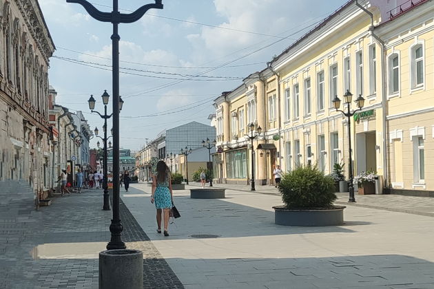 Улица Урицкого — пешеходная улица Иркутска