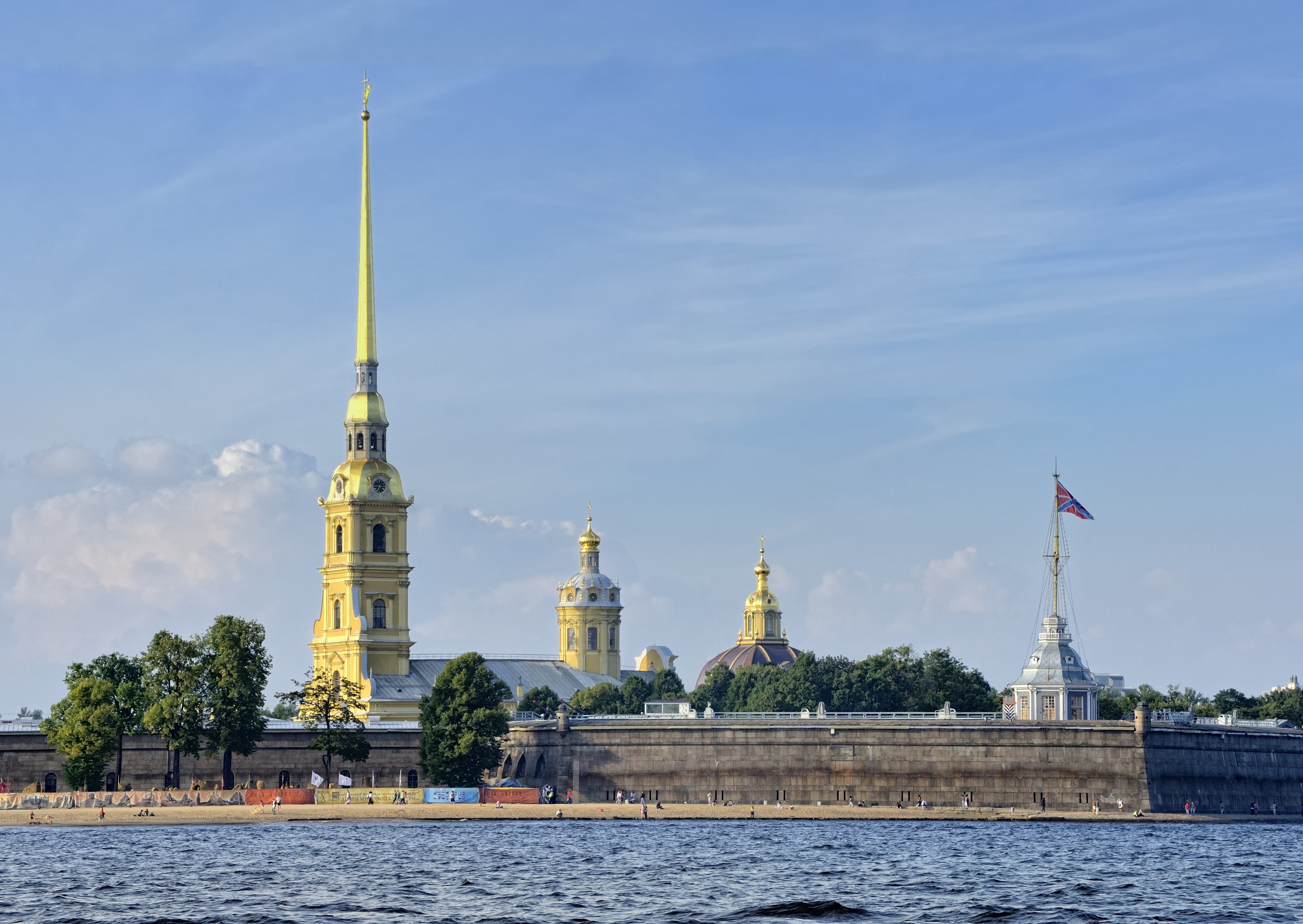 Прогулка по Петропавловской крепости