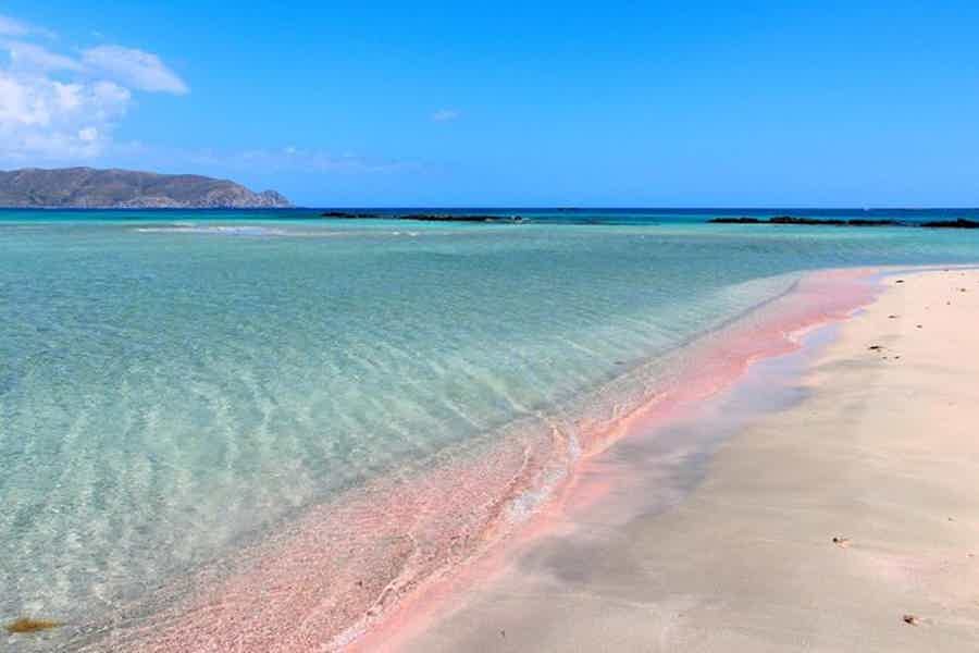 Розовый пляж Элафониси из области Ретимно - фото 4