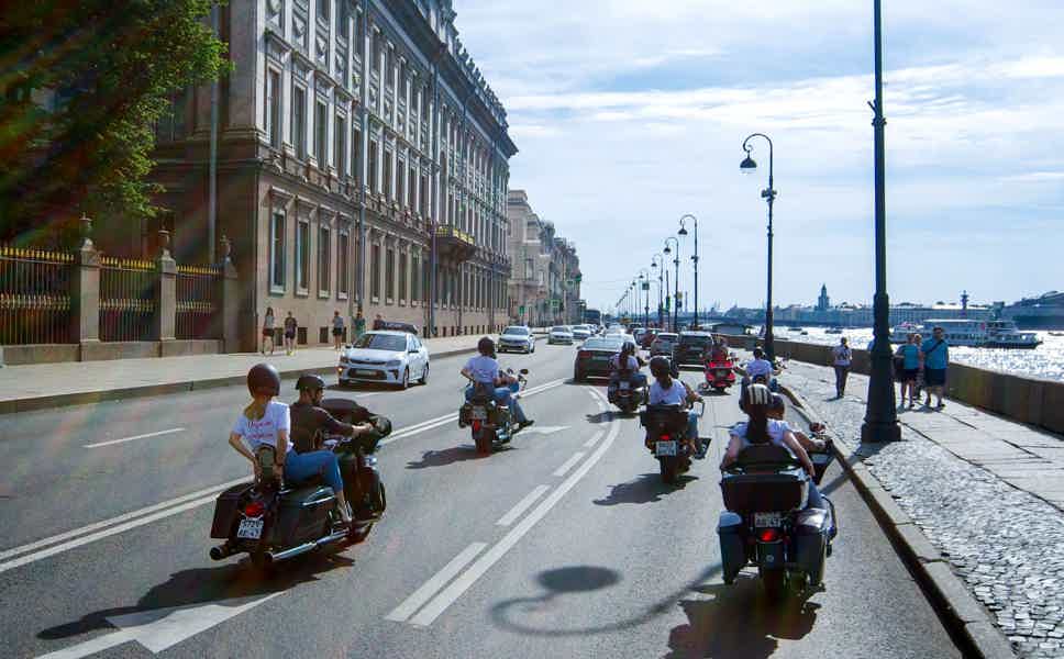 «Белые ночи» — Мото-прогулка на разведение мостов - фото 4