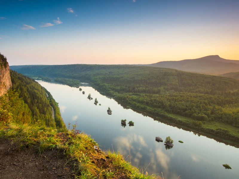 Камень Ветлан на реке Вишере - экскурсия в Пермь, Россия
