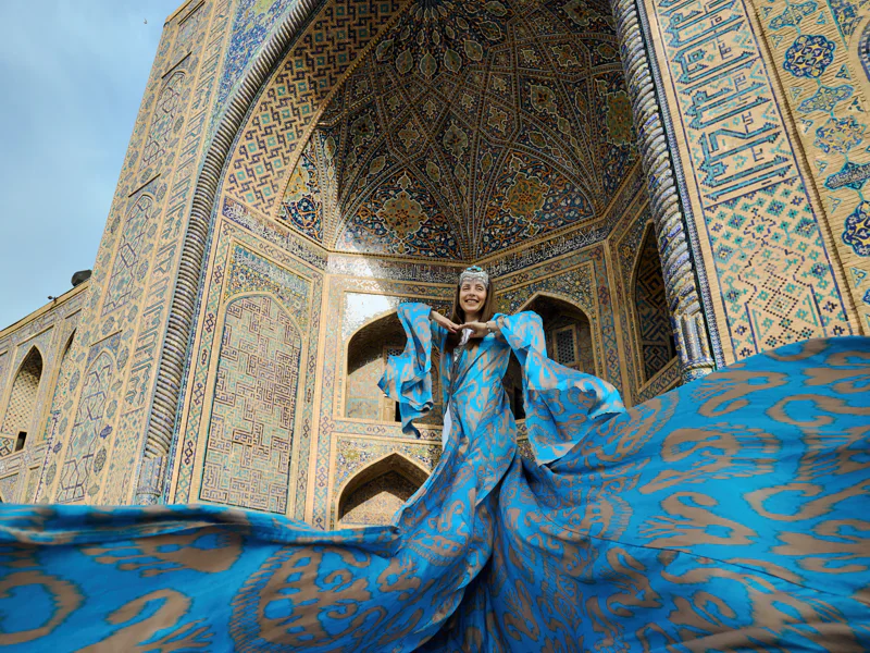 Свет Самарканда: фотосессия в Регистане — фото 4, Самарканд | Покатаем