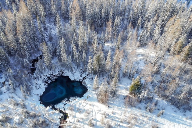 Виды Дышать зимним Алтаем