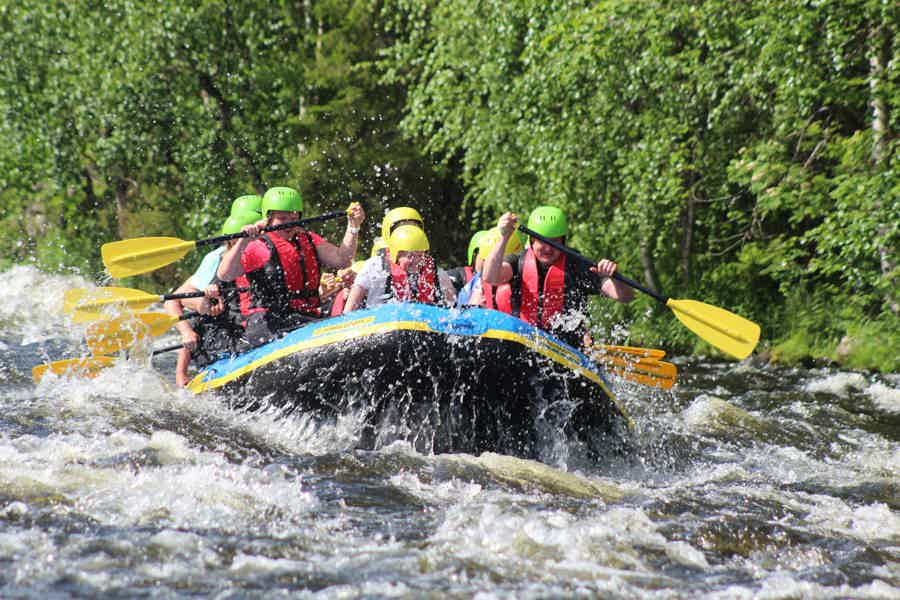 Водное приключение в горах: рафтинг по реке Мзымта! - фото 5