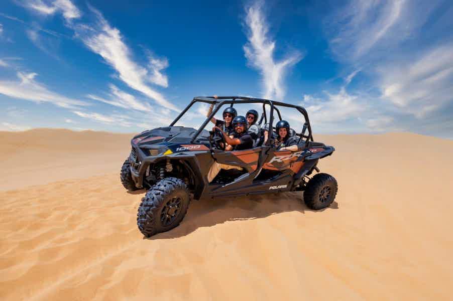 Riding quad bikes or buggies in the open in the desert Lah Bab - photo 2