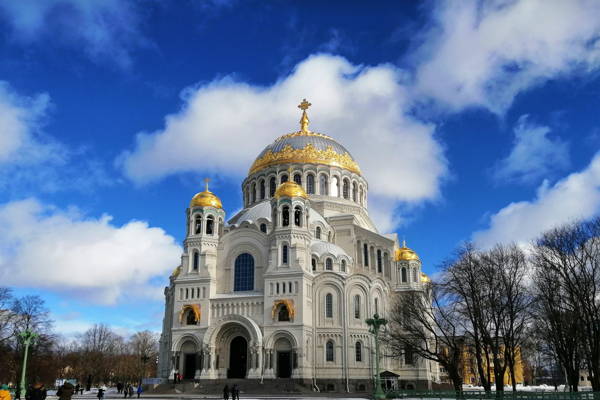 Петергоф кронштадт на машине
