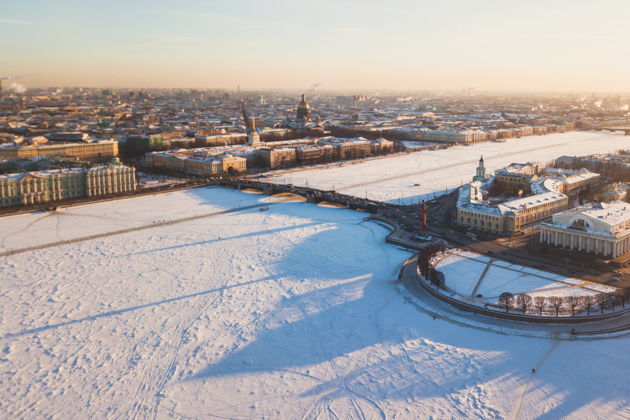 Виды Новогодний Петербург