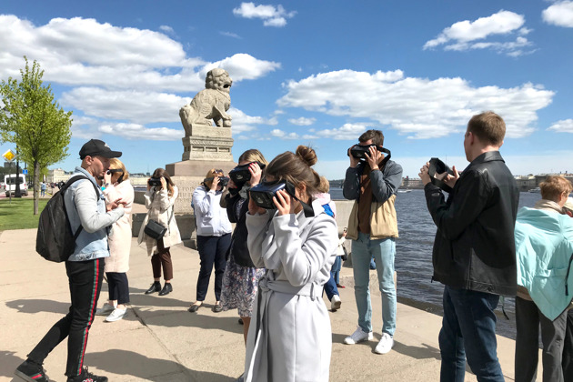 Экскурсия с VR -очками «Петербург. Путешествие во времени»