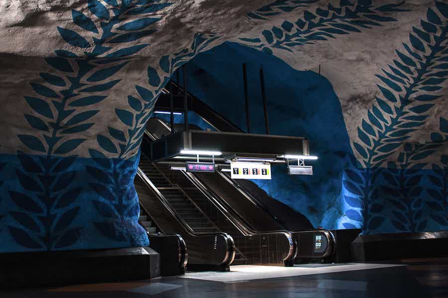 Стокгольмское метро — cамая протяжённая галерея в мире - фото 3