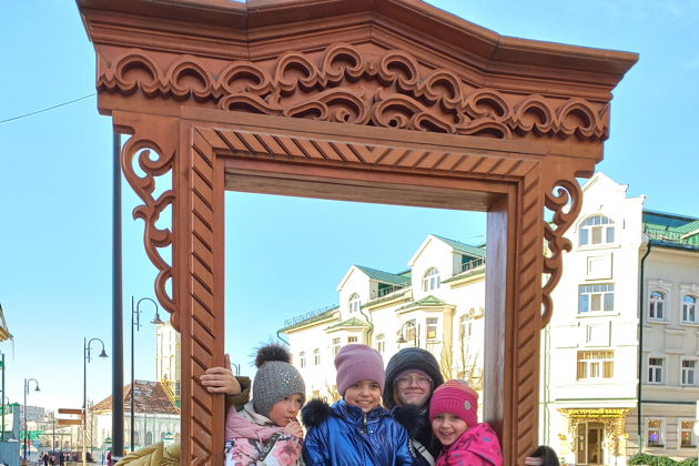 Виды Прогулка с детьми по центру города