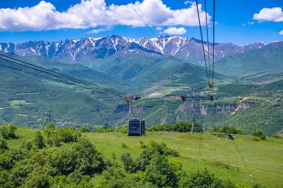Wine, Monasteries and the longest ropeway in the world