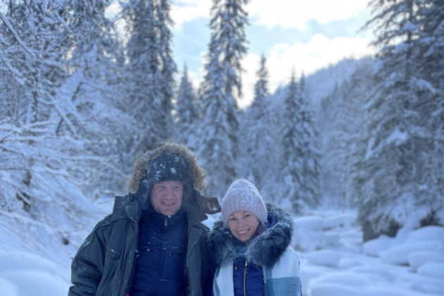 Виды Зимняя сказка Мамая