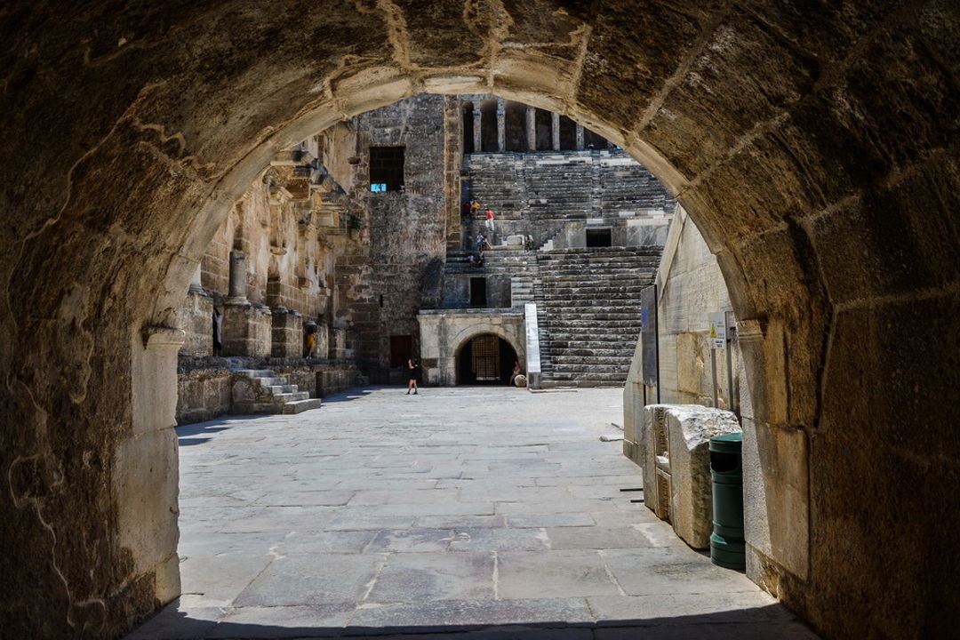 Римский амфитеатр древнего Аспендоса — фото 1