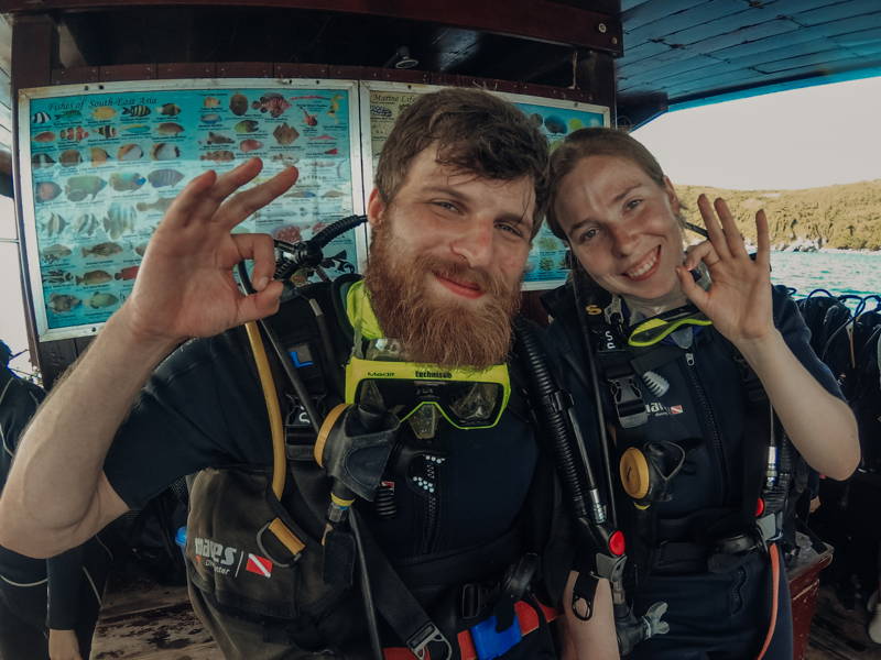 Дайвинг в национальном заповеднике о.Мун