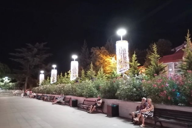 Очарование вечерней Алушты